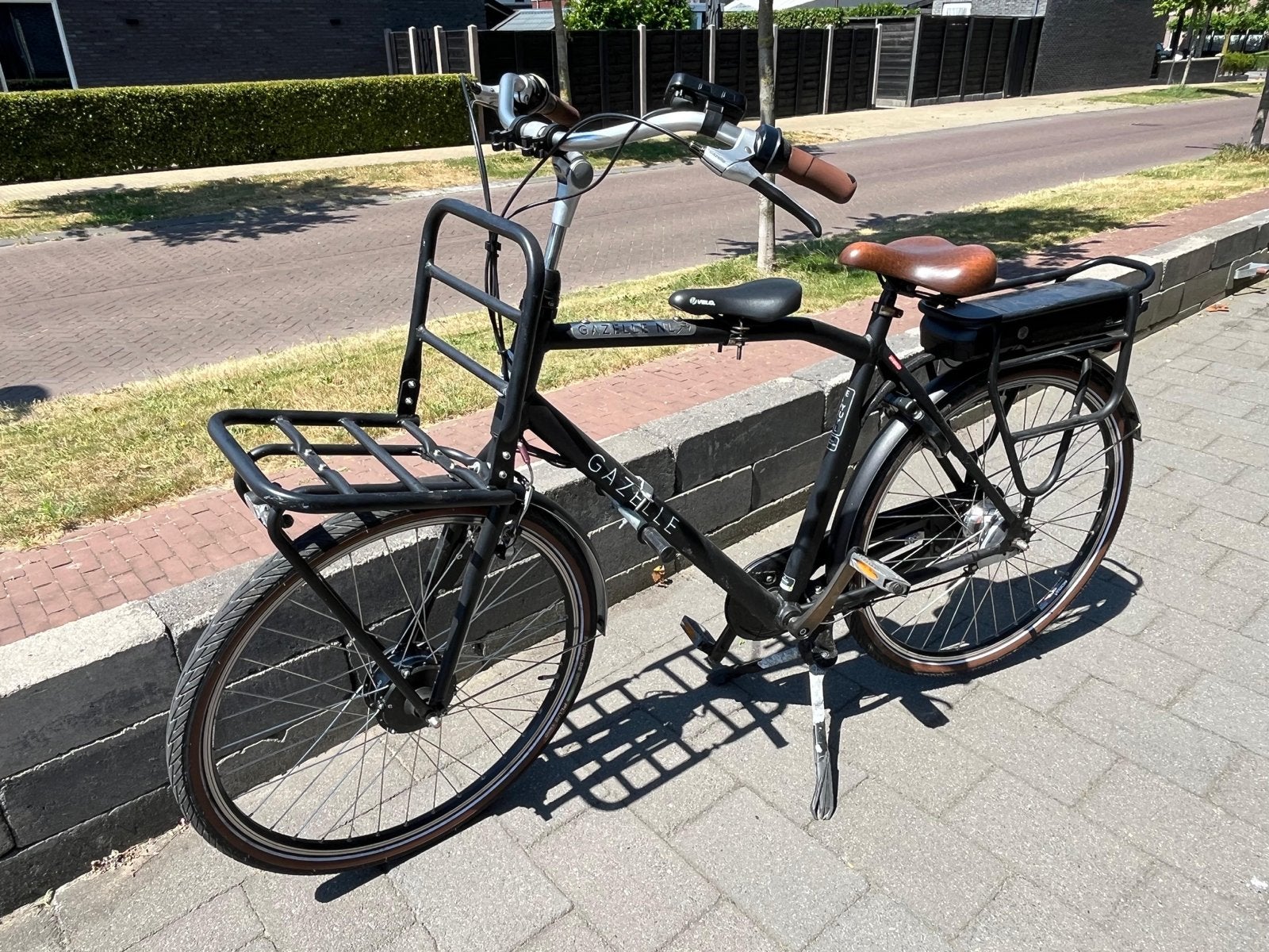 Gazelle HeavyDuty NL Heren Transportfiets E-bike, Ophalen, Gebruikt, 59 cm of meer, 50 km per accu of meer