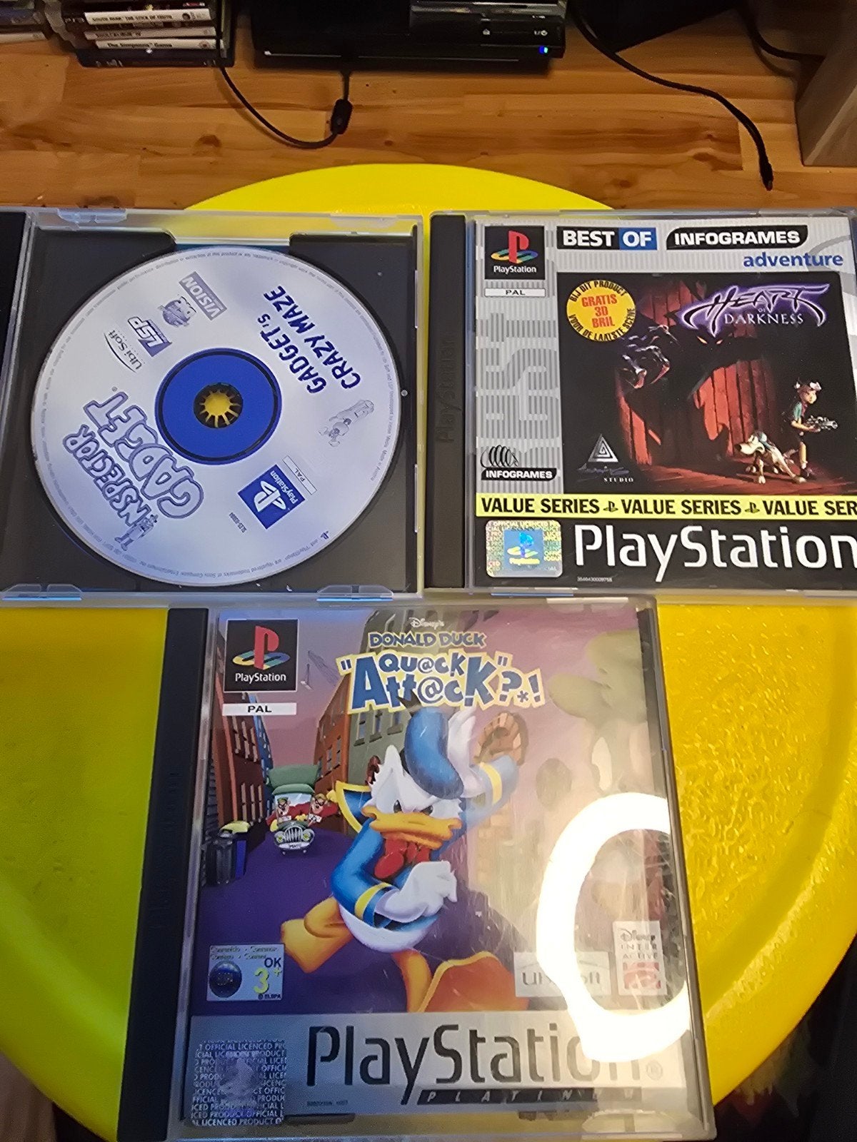 3 ps one games, Avontuur en Actie, Gebruikt, 1 speler, Ophalen of Verzenden