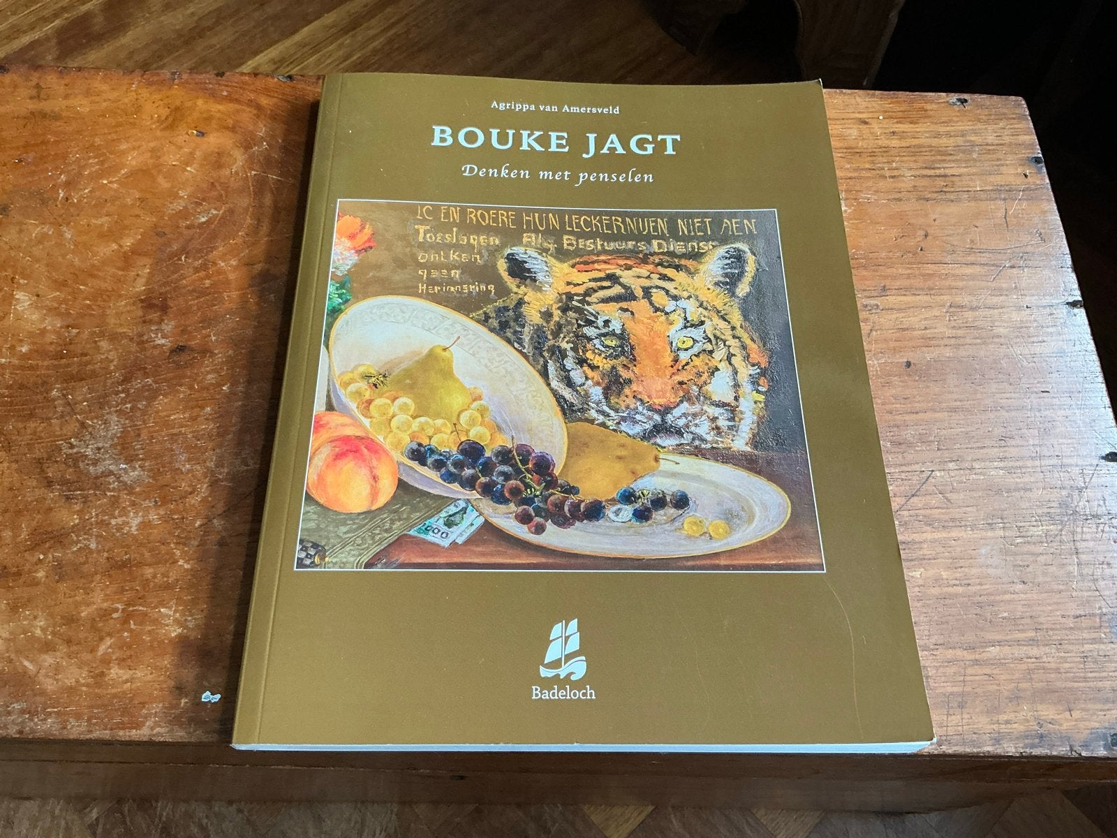 Bouke Jagt: Denken met Penselen - Kunstboek, Ophalen of Verzenden, Zo goed als nieuw, Fotografie algemeen