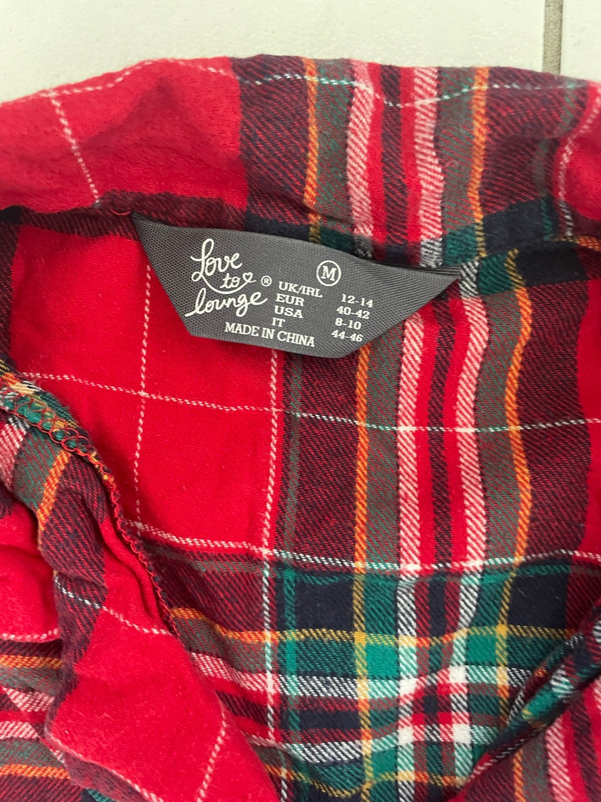 Primark Kerst Pyjama Dames Maat M, Ophalen of Verzenden, Gedragen, Maat 38/40 (M)