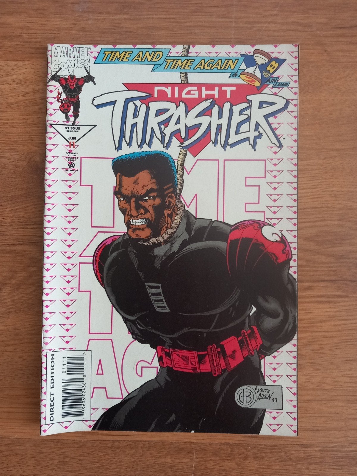 Marvel comics - Night Thrasher issue 11, Eén comic, Ophalen of Verzenden, Zo goed als nieuw