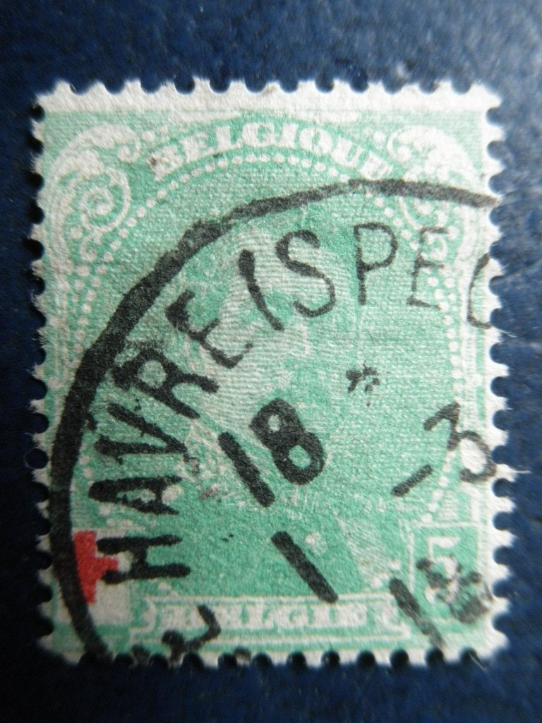 Postzegels België 1914 Rode Kruis nr. 107 - cw. 5,00., Ophalen of Verzenden, Gestempeld, Rode kruis