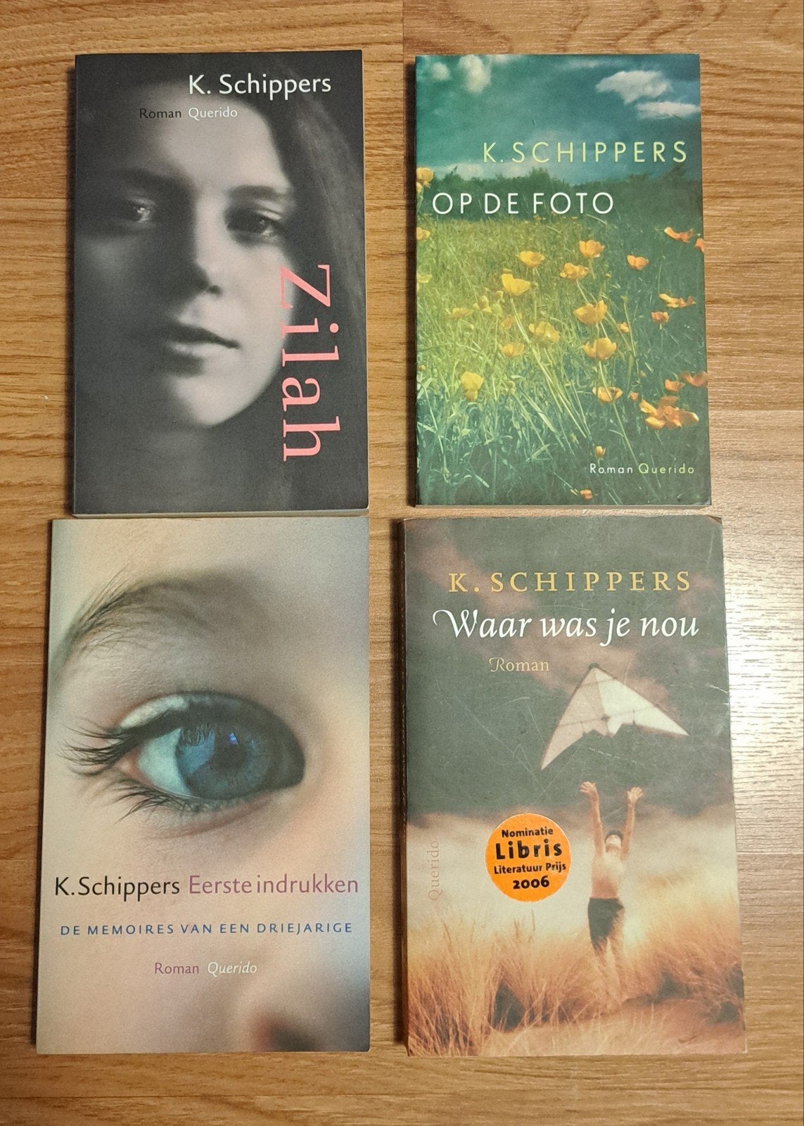 4  K. Schippers - Zilah, Op de Foto, Waar was je nou etc., Ophalen of Verzenden, Zo goed als nieuw, K. Schippers, Nederland