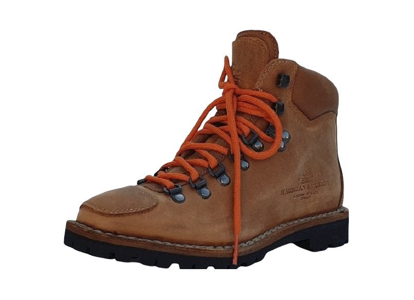 Motorschoenen MAGELLAN & MULLOY Mt 37 Brandy/Creme -45% OFF, Nieuw met kaartje, MAGELLAN & MULLOY, Ophalen of Verzenden, Dames