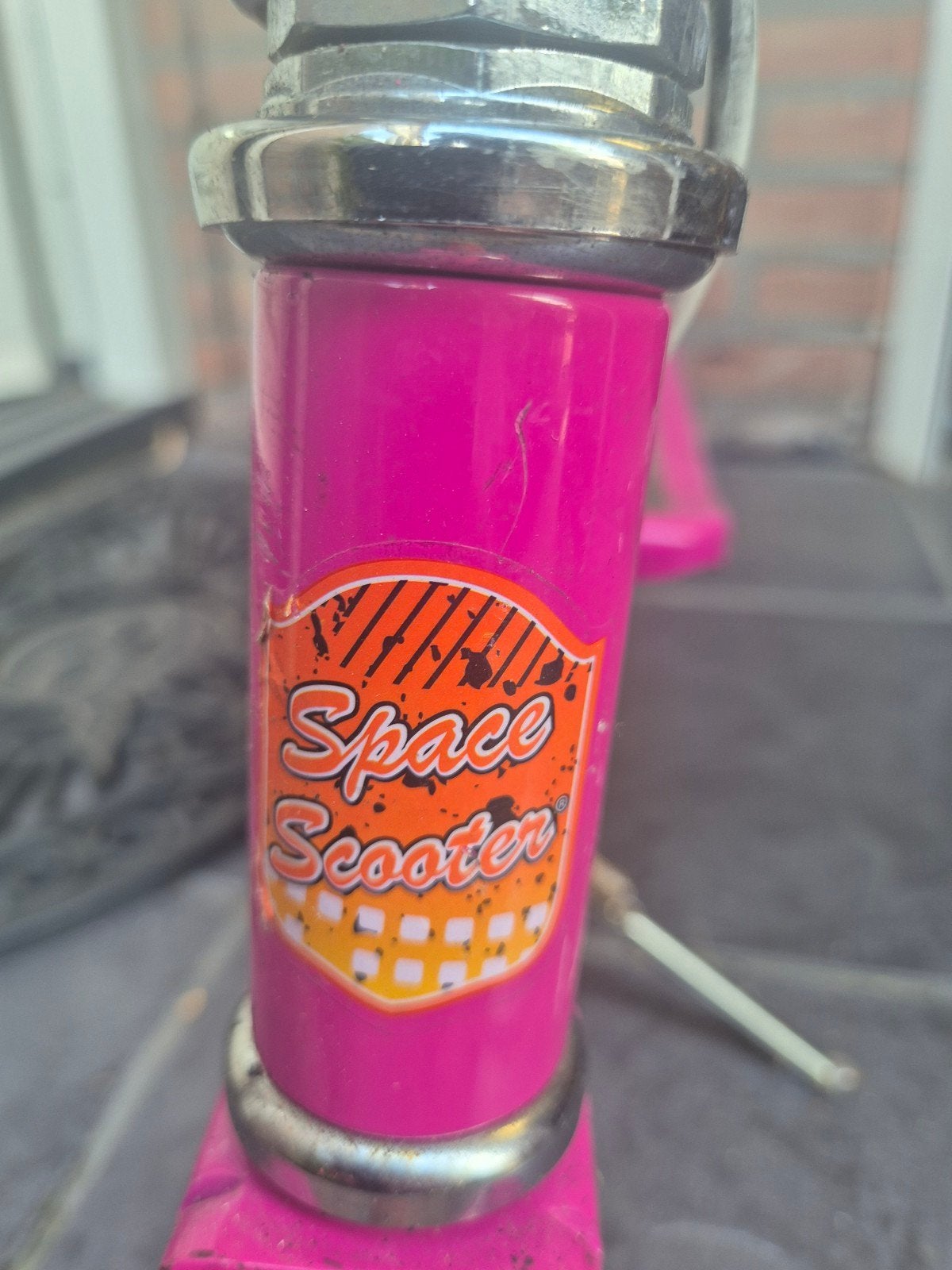 Roze Space Scooter - Gebruikt, Fietsen en Brommers, Steps, Ophalen of Verzenden
