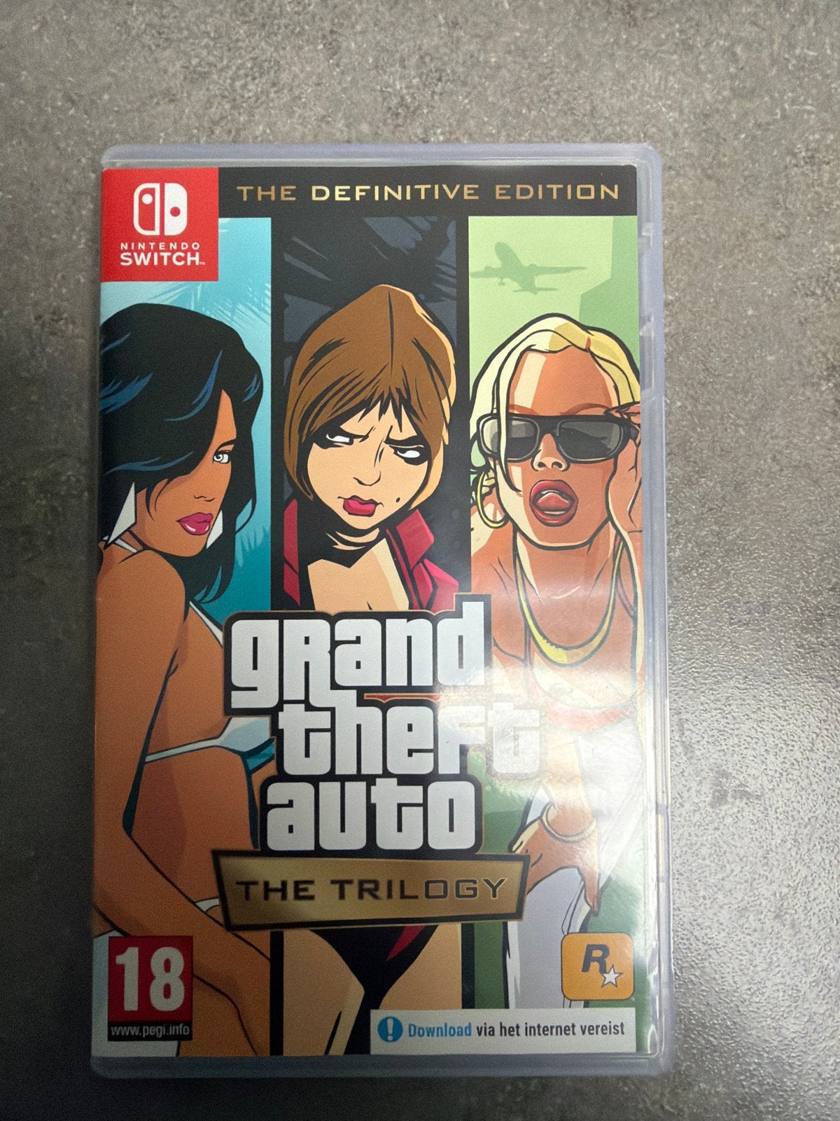 Grand Theft Auto: The Trilogy - Definitive Edition Switch, Avontuur en Actie, Online, Vanaf 18 jaar, 1 speler