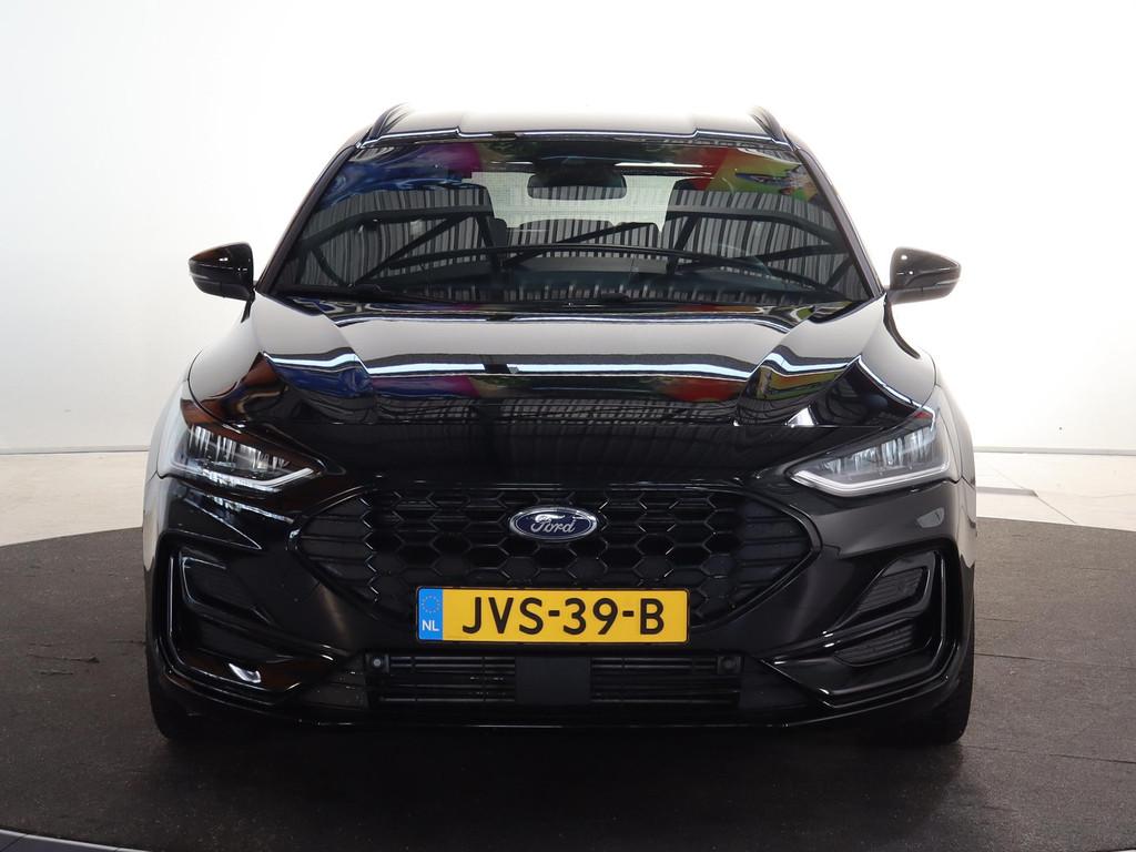 Ford Focus Wagon 1.0 EcoBoost Hybrid ST Line | Elekt. Wegkla, Auto's, Ford, Gebruikt, Euro 6, Zwart, Handgeschakeld