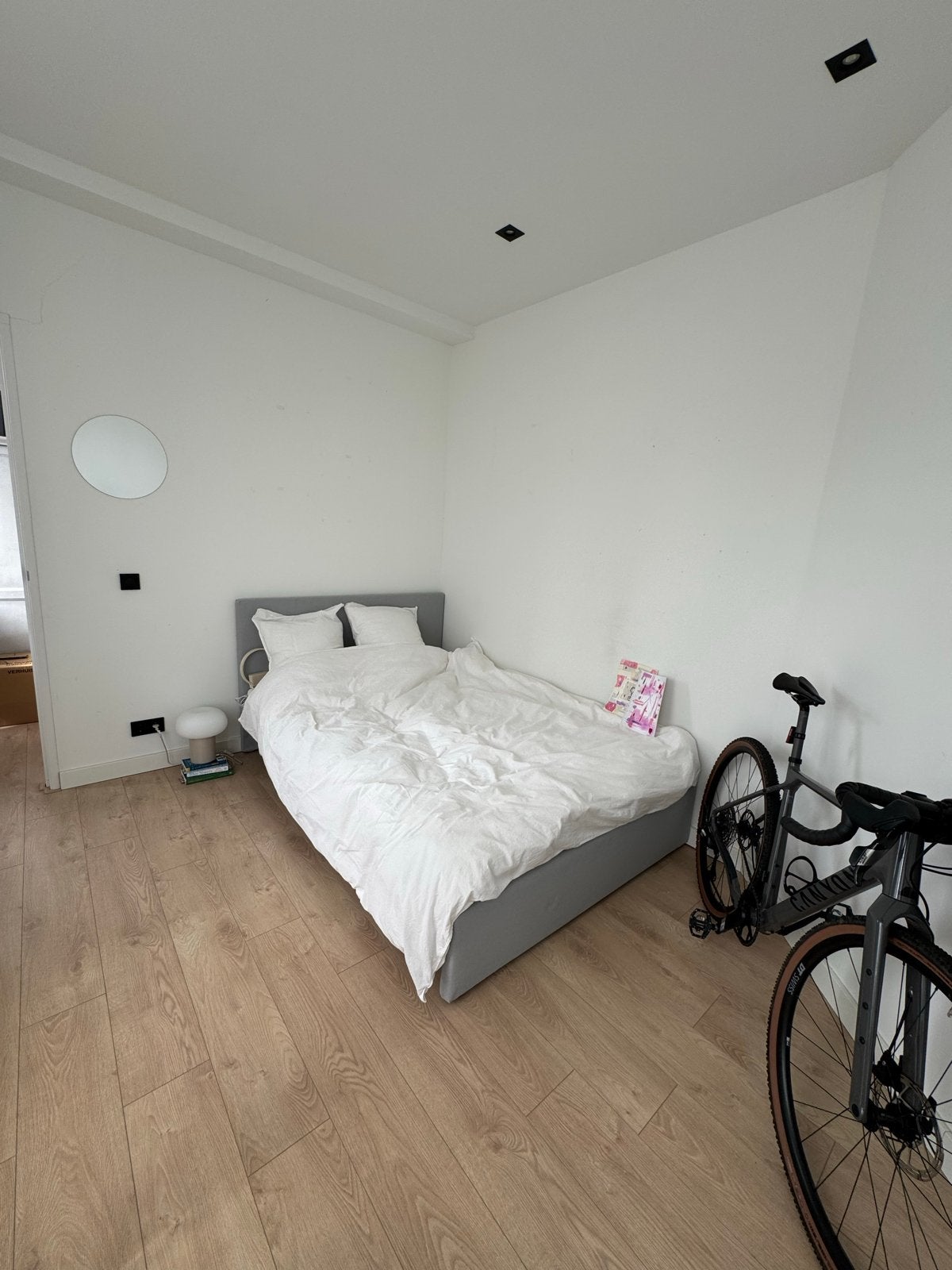 Ikea Bed Frame GladStad 140x200cm, Huis en Inrichting, Slaapkamer | Bedden, Ophalen, 140 cm, Zo goed als nieuw, Twijfelaar