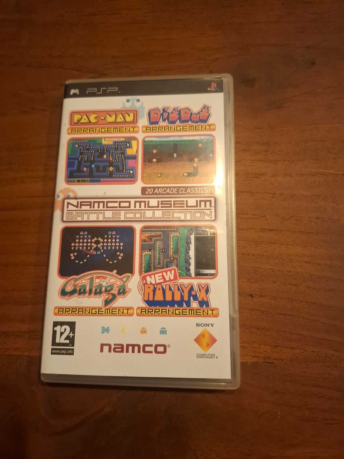 Namco Museum Battle Collection PSP - 20 Arcade Klassiekers, Gebruikt, Overige genres, Ophalen of Verzenden, 3 spelers of meer