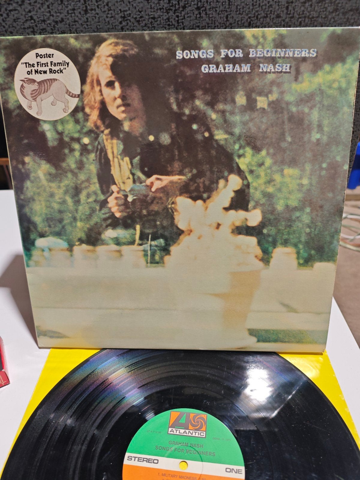 Graham Nash - songs for beginners, Ophalen of Verzenden, Zo goed als nieuw, Overige formaten, Poprock