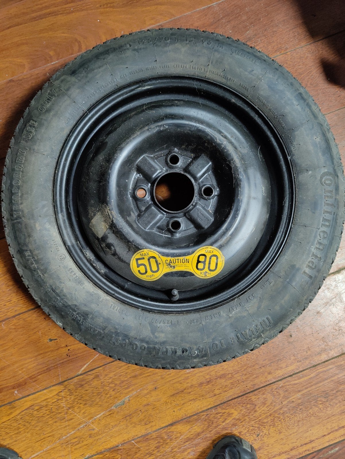 volvo s40 gn 1 rezerve wiel, Ophalen