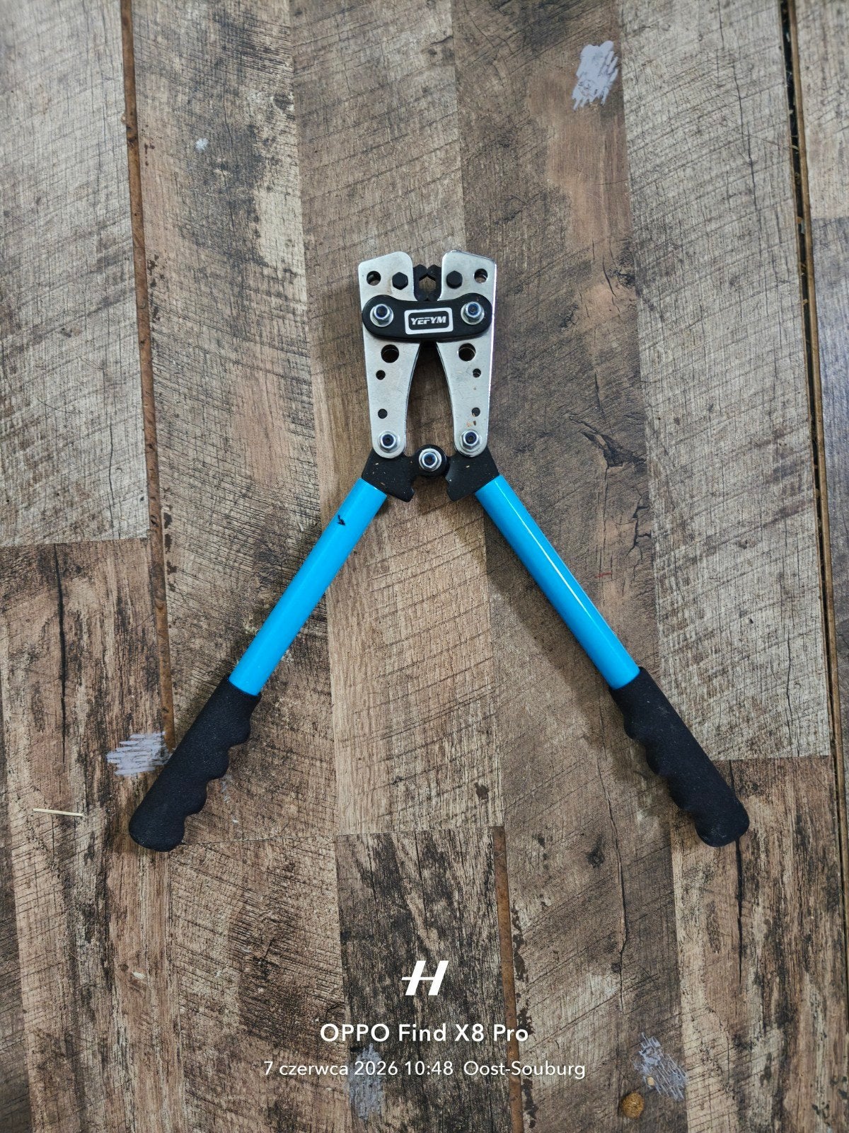 Robuuste Perstang voor Kabelschoenen (6-50mm²) - Heavy Duty, Doe-het-zelf en Verbouw, Gereedschap | Handgereedschap, Ophalen of Verzenden
