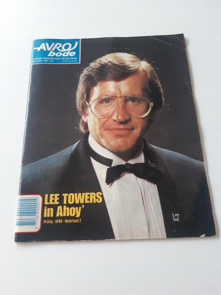 47.Avro bode 1984. Lee Towers. Lies van Dijk. Amanda Spoel., Verzamelen, Tijdschriften, Kranten en Knipsels, Ophalen of Verzenden