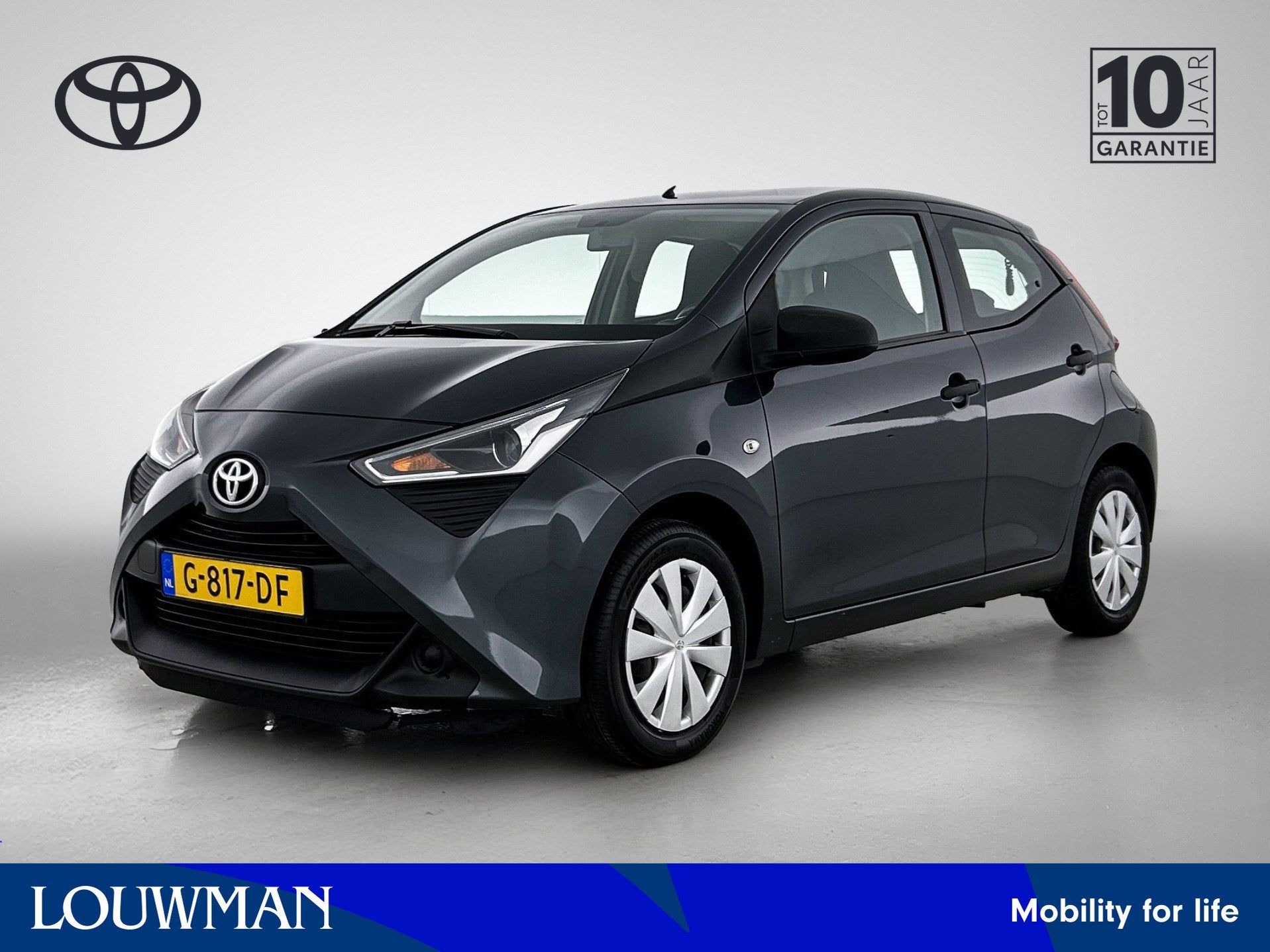 Toyota Aygo 1.0 VVT-i x-fun | Dealer onderhouden | Bluetooth, Voorwielaandrijving, Stof, Gebruikt, 4 stoelen