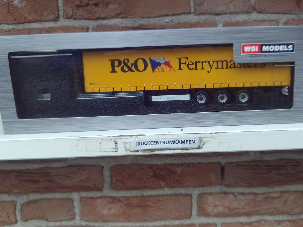 WSI  Curtain  Side  Trailer  van  P.  &  O.  Ferrymaster., Ophalen of Verzenden, Nieuw, Bus of Vrachtwagen, Wsi