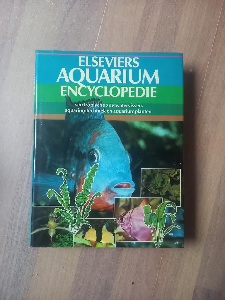 Elseviers aquarium encyclopedie, Dieren en Toebehoren, Vissen | Aquaria en Toebehoren, Ophalen, Gebruikt, Overige typen
