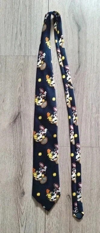 Looney Tunes stropdas Sylvester & Tweety tennis, Kleding | Heren, Stropdassen, Blauw, Ophalen of Verzenden, Zo goed als nieuw