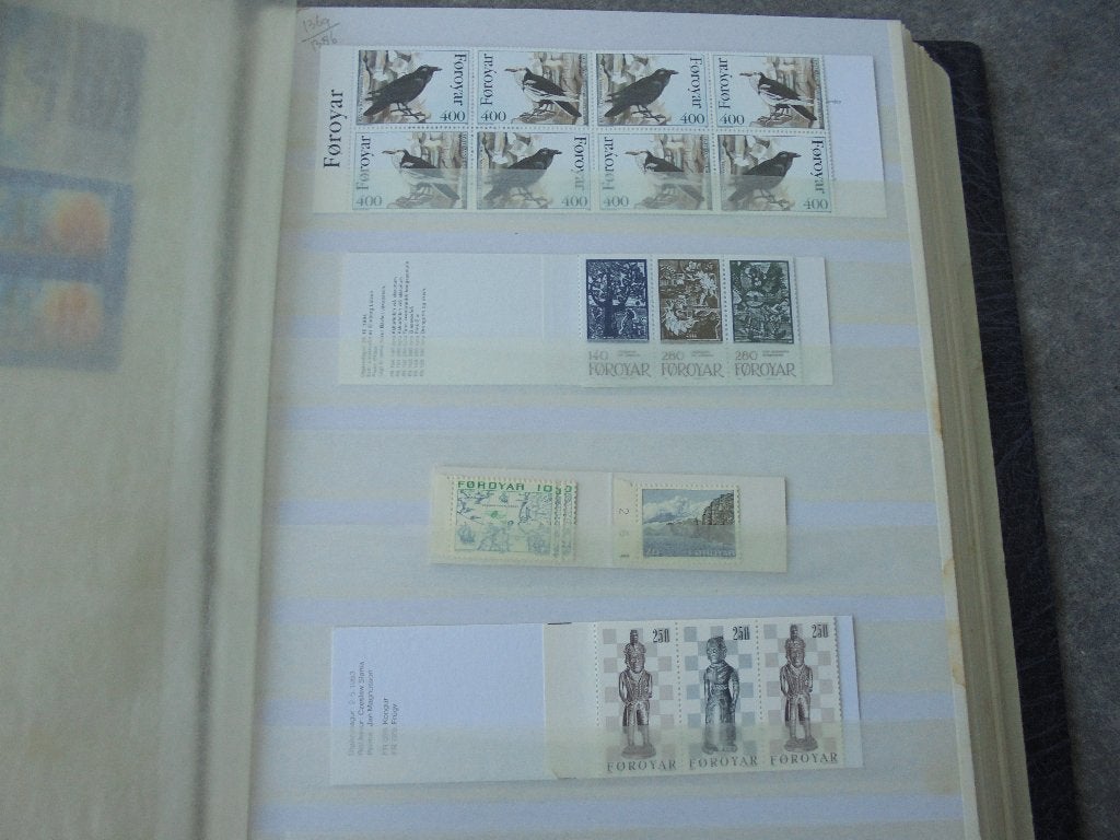 Faroer Island. Hele mooie postfrisse partij postzegelboekjes, Postzegels en Munten, Ophalen of Verzenden, Buitenland