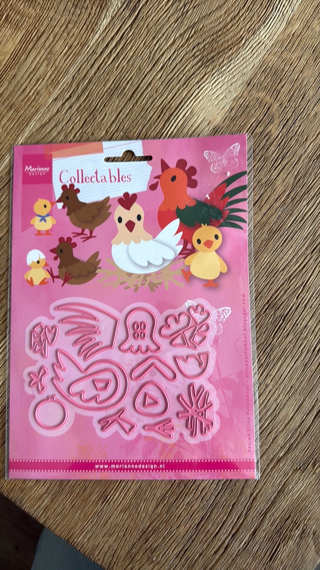 Marianne design snijmal kip en kuikens, Ophalen of Verzenden, Nieuw, Overige thema's, Pons of Mal