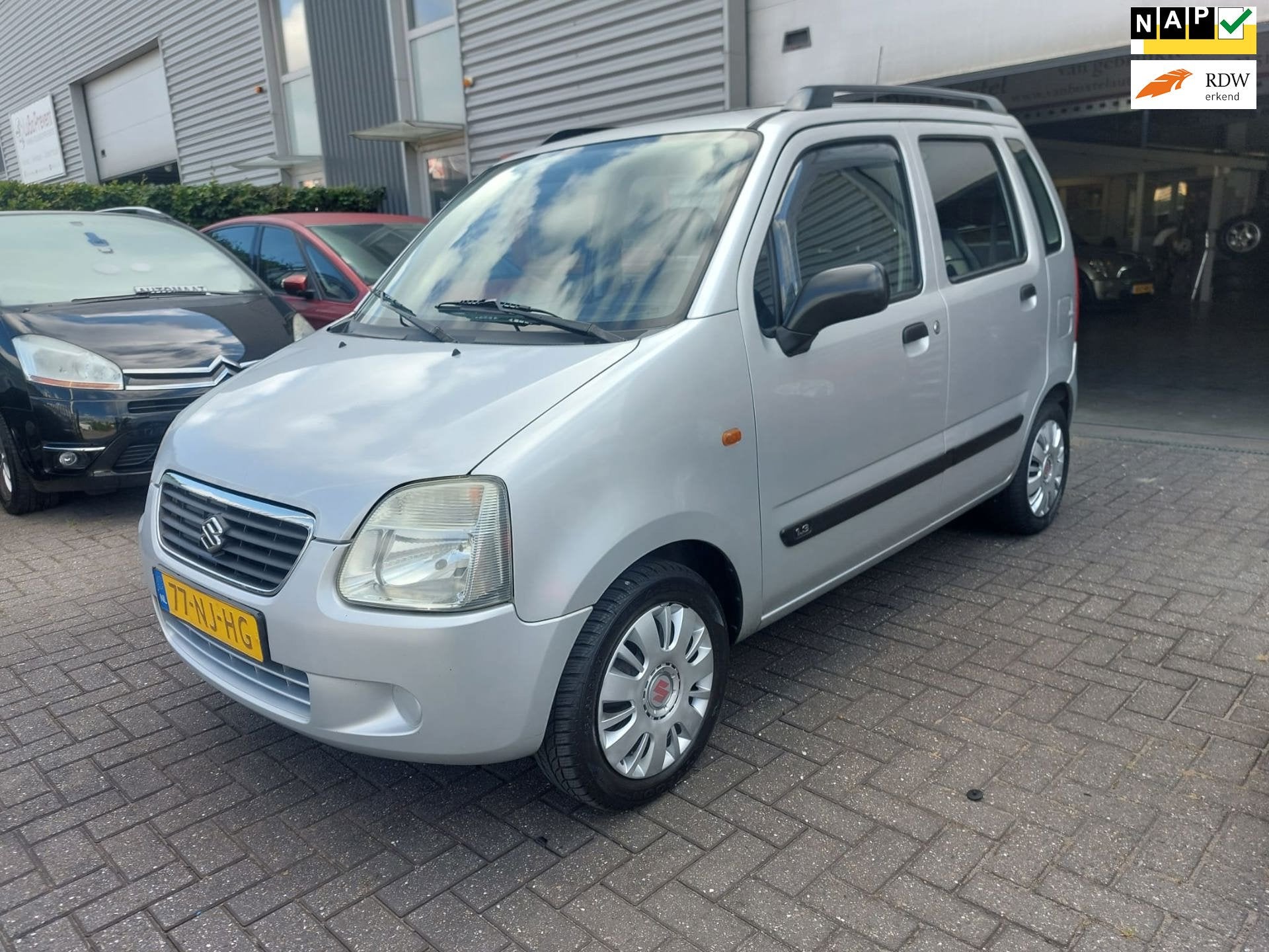 Suzuki Wagon R+ 1.3 GLS 5 deurs, Auto's, Suzuki, Bedrijf, Te koop, Wagon R+, ABS, Airbags, Centrale vergrendeling, Dakrails, Elektrische buitenspiegels