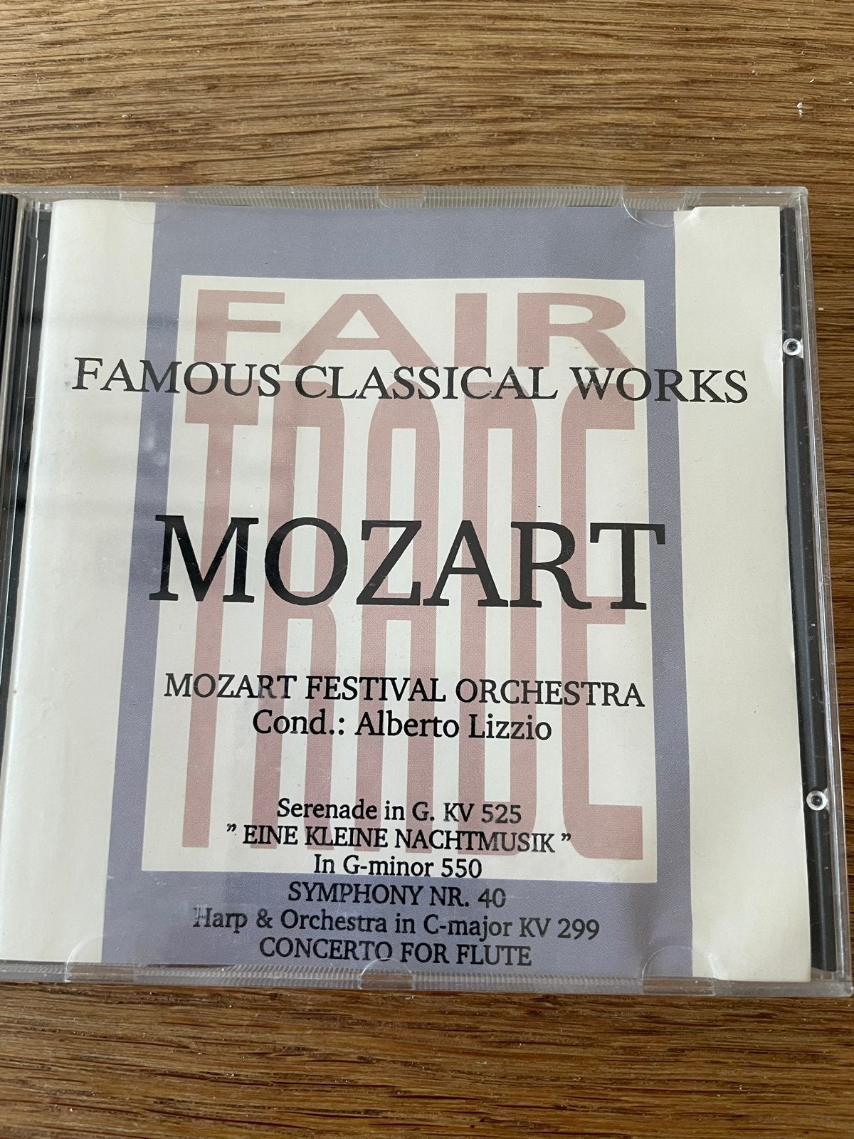 Mozart - Famous Classical Works CD - Mozart Festival Orchest, Gebruikt, Mozart, Ophalen of Verzenden, Classicisme