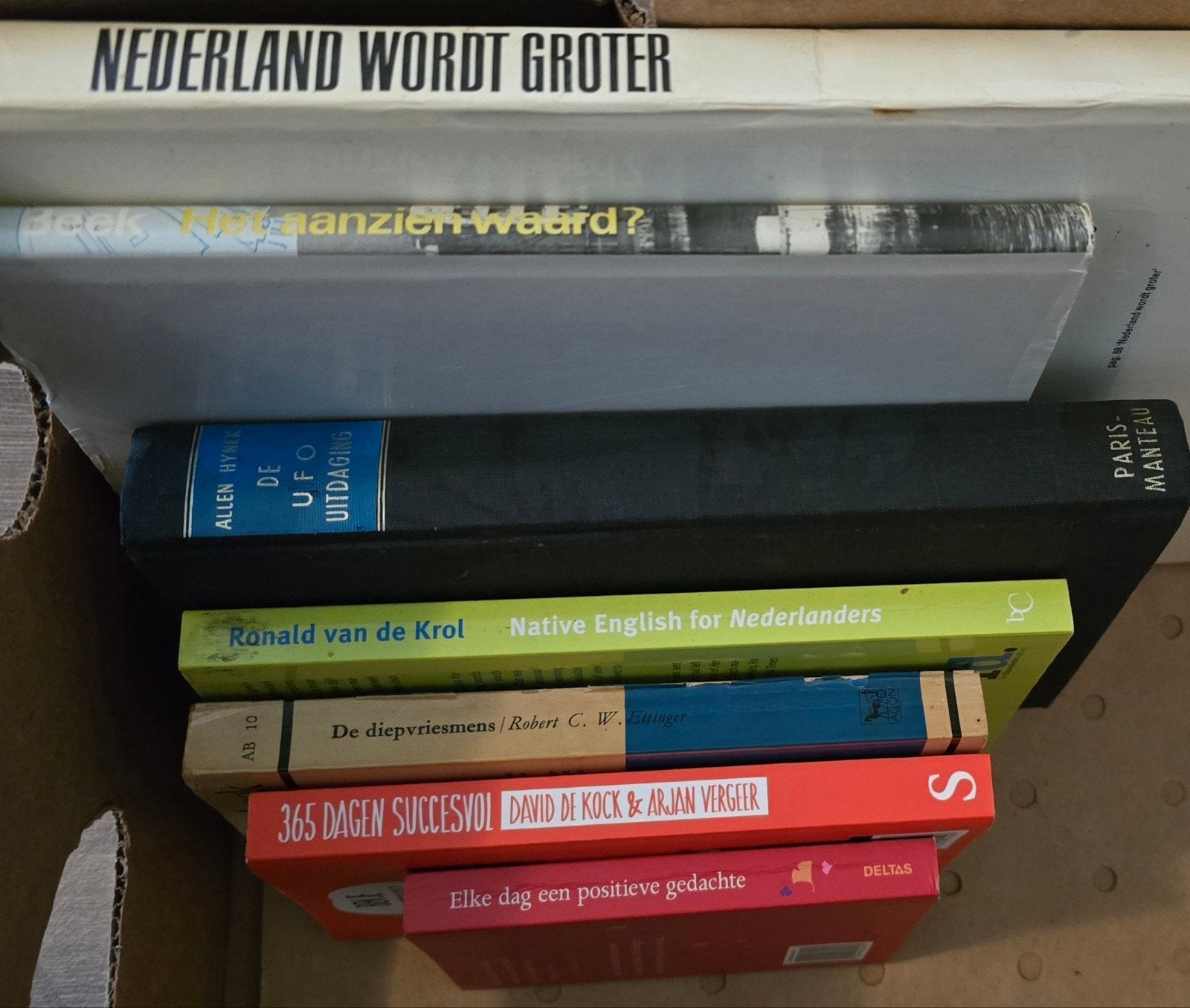 Boeken allerlei - van Nederland(s) tot UFO!, Boeken, Ophalen of Verzenden, Gelezen, Verschillende onderwerpen