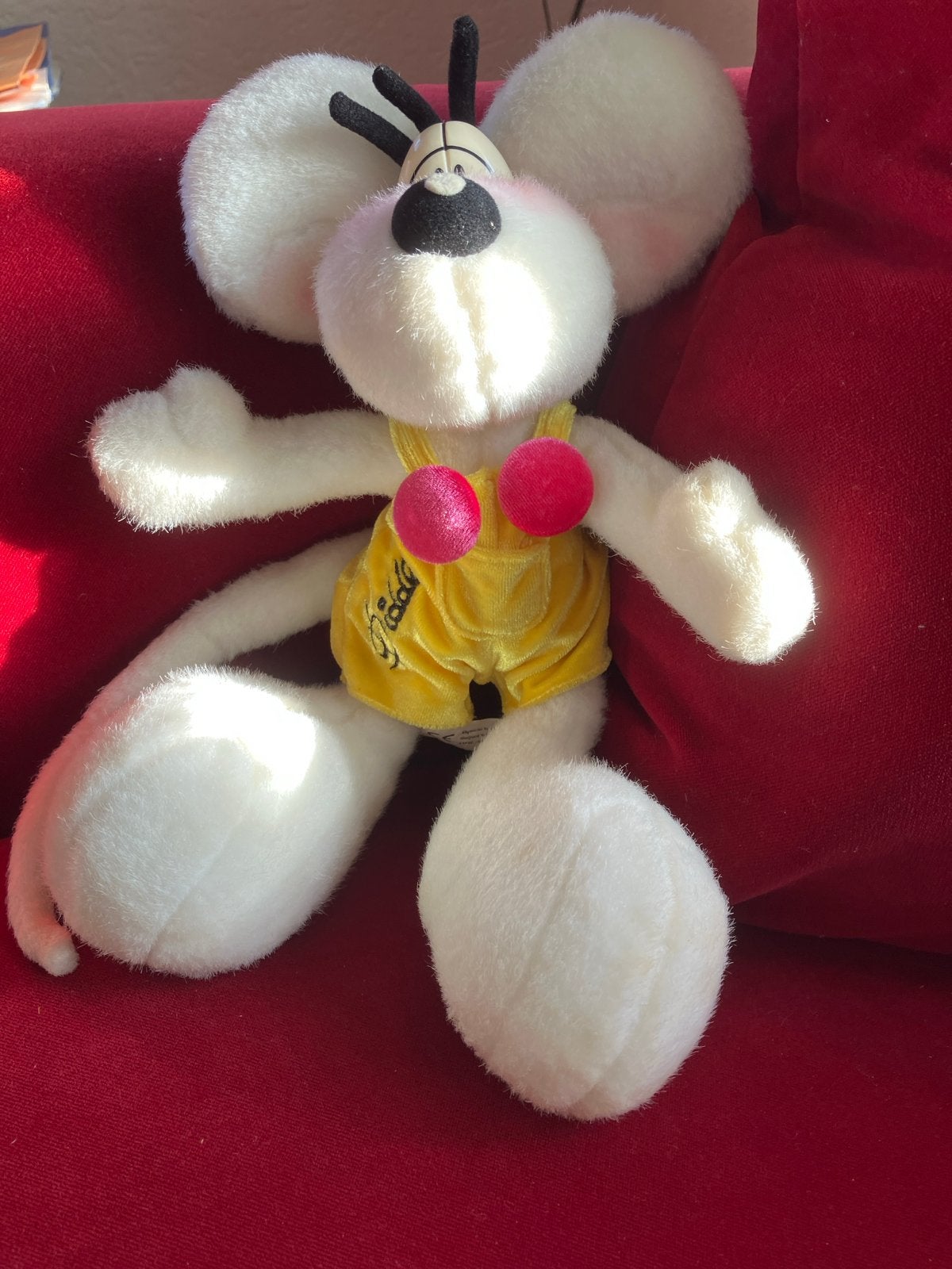 Diddl knuffel - Zo goed als nieuw, Verzenden, Zo goed als nieuw, Knuffel