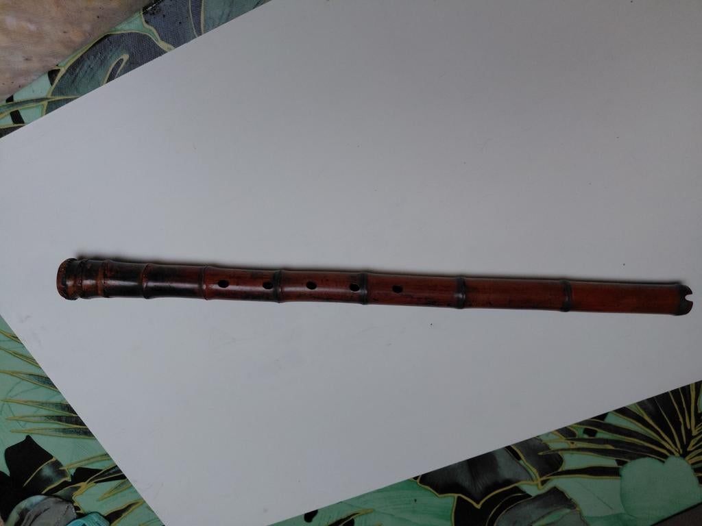 Antieke Japanse bamboe fluit - Shakuhachi - 57,5 cm, Ophalen of Verzenden