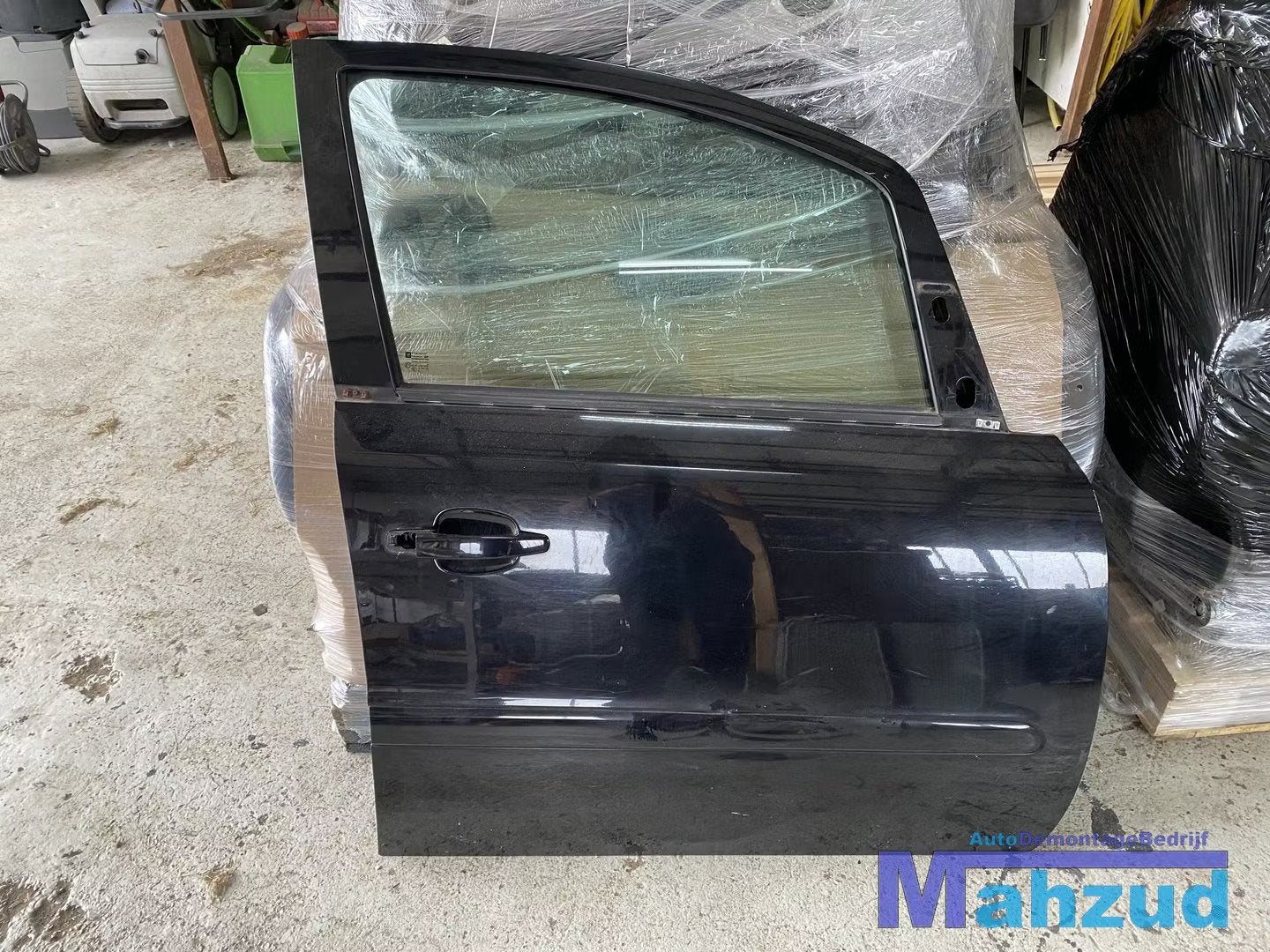 OPEL ZAFIRA B Zwart Z20R Rechts voor deur portier 2004-2010, Gebruikt, Deur, Opel Automobile GmbH, Ophalen of Verzenden