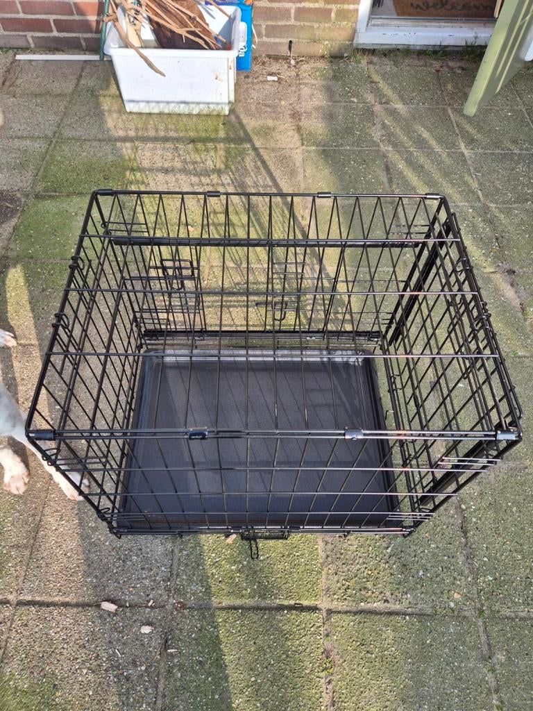 Huis bench voor kleine hond, Dieren en Toebehoren, Hondenhokken, Zo goed als nieuw, Hondenkennel, Minder dan 65 cm, Minder dan 75 cm