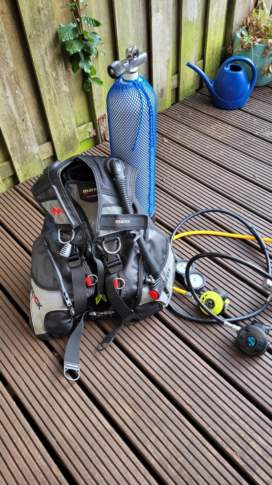 duikset junior Mares, Watersport en Boten, Duiken, Verzenden, Nieuw