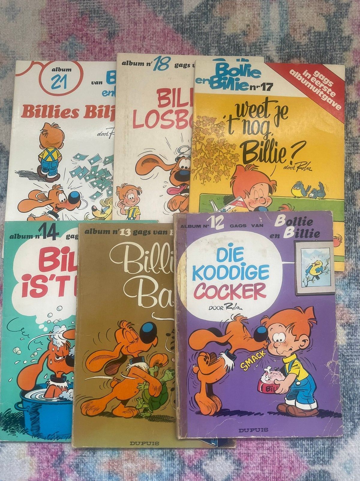 Grote verzameling (vintage) strips, Meerdere stripboeken, Ophalen, Zo goed als nieuw