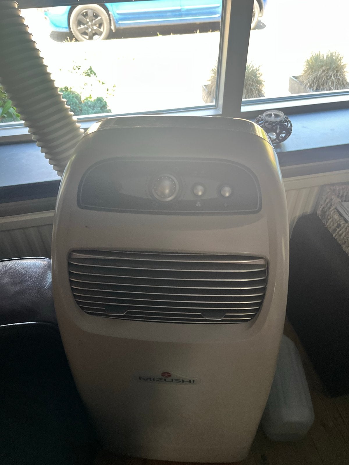 Mizushi Mobiele Airco - Koelen en Ontvochtigen, Ophalen, Gebruikt, Minder dan 60 m³, 2 snelheden