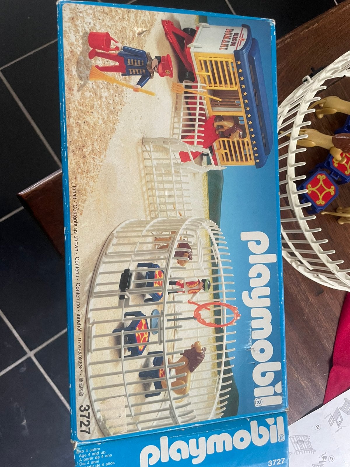 Playmobil Romani Circus met piste, Leeuwen  en circuswagen, Kinderen en Baby's, Ophalen of Verzenden