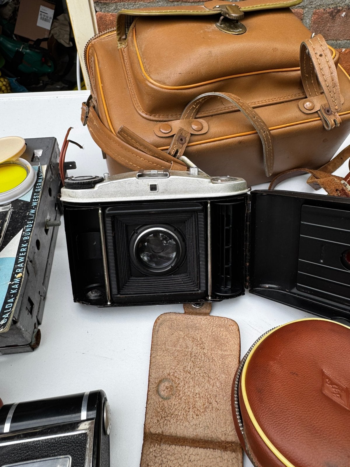 Oude antike fotocamera, Ophalen of Verzenden, Zo goed als nieuw, Compact, Overige Merken
