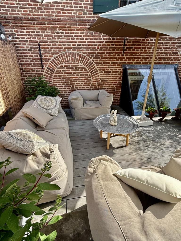 Lounge set van Bryck - voor buiten, 5 zitplaatsen, Textileen, Ophalen of Verzenden, Zo goed als nieuw