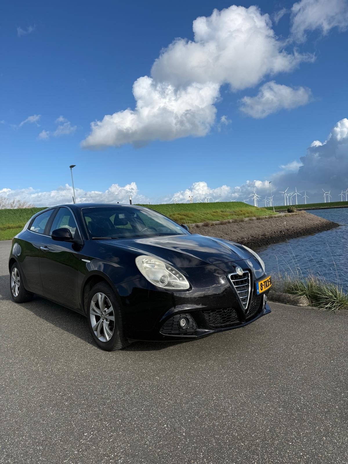 Alfa Romeo Giulietta 2.0 Jtdm 103KW 2012 Zwart, Auto's, Voorwielaandrijving, 1956 cc, 1295 kg, 4 cilinders