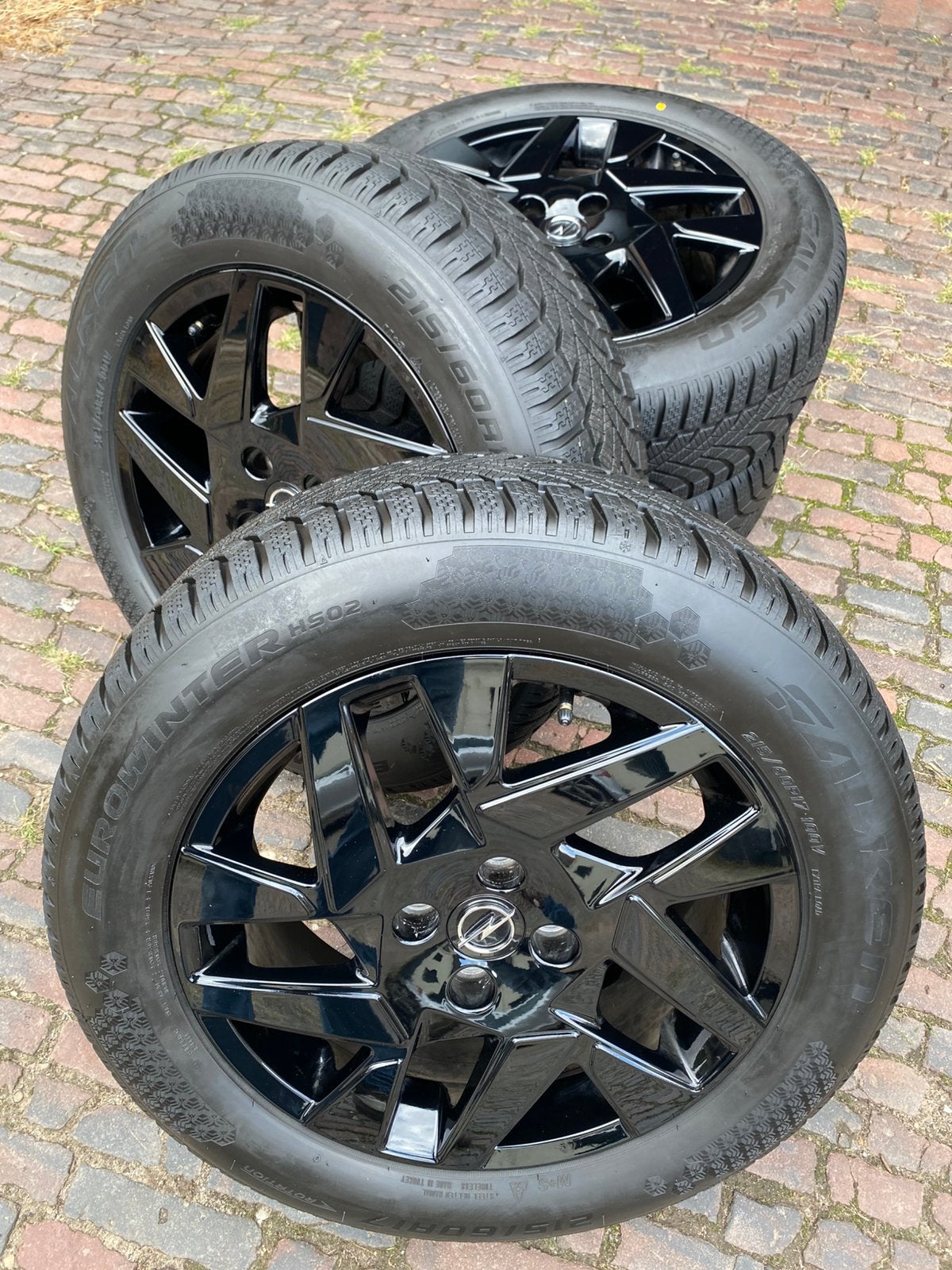 ALS NIEUWE Opel Mokka II velgen + 215/60R17 winterbanden 8mm