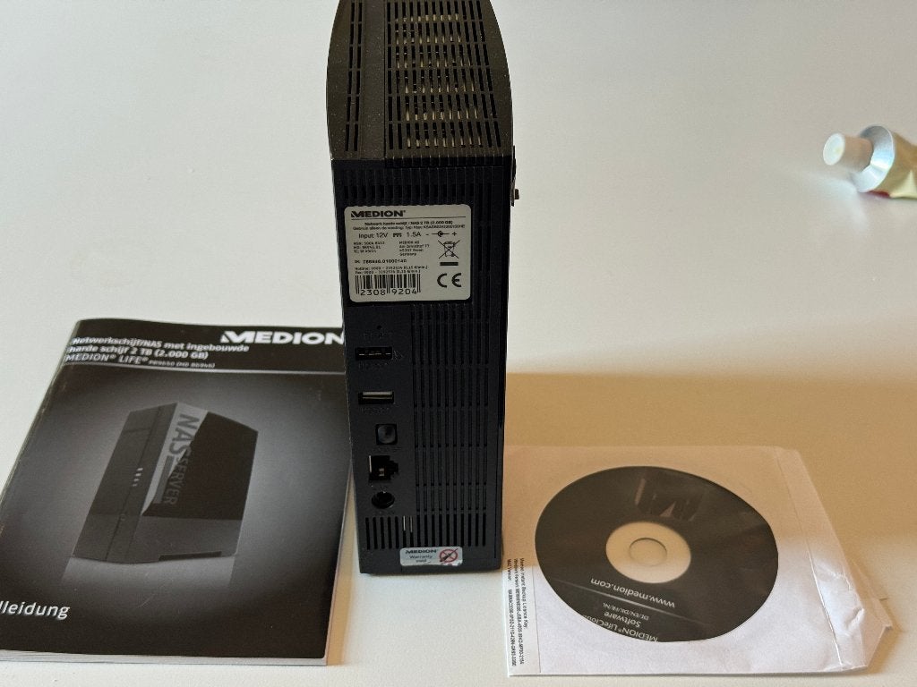 Medion Nas, Computers en Software, NAS, Ophalen of Verzenden, Gebruikt