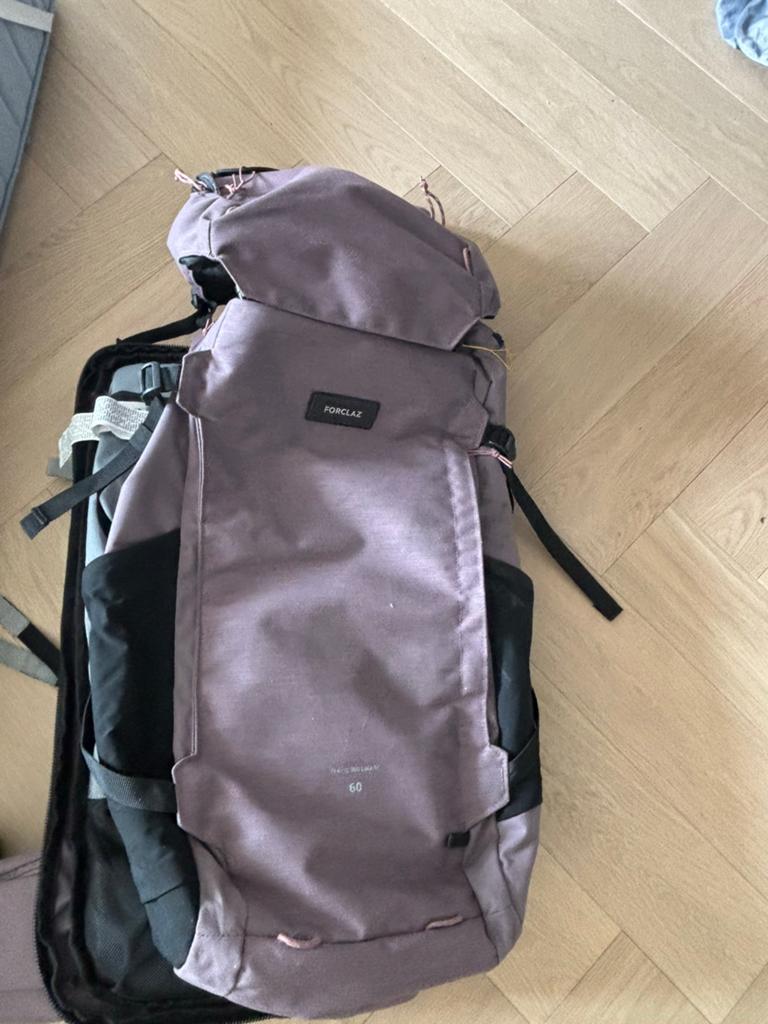Forclaz 60+6L Dames Rugzak, Ophalen of Verzenden, Zo goed als nieuw, Overige merken