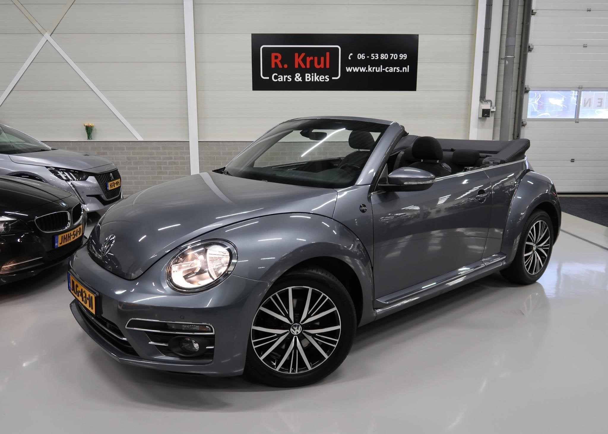 Volkswagen Beetle Cabriolet 1.2 TSI Sound 2018 App connect N, Auto's, Voorwielaandrijving, Stof, Gebruikt, 4 cilinders
