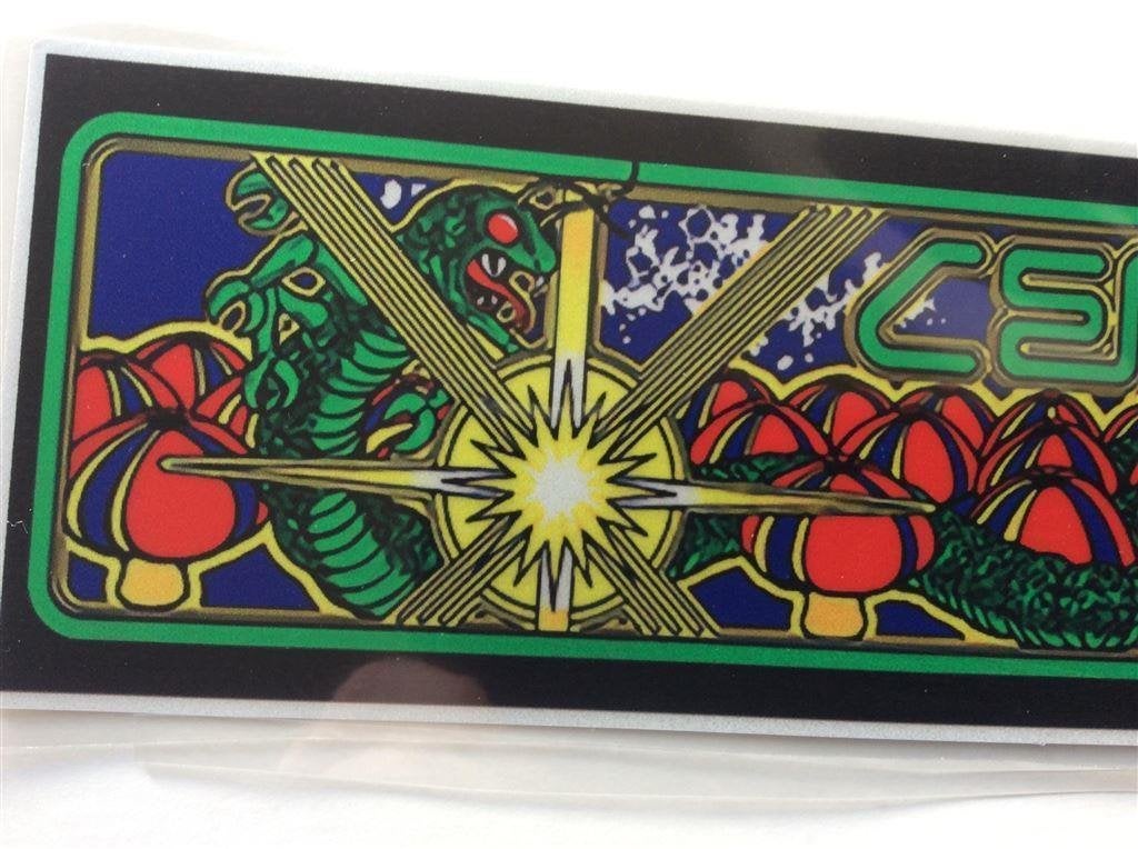 XL CENTIPEDE ATARI Bartop Arcade Sticker Decal, Spelcomputers en Games, Verzenden, 1 speler, Nieuw, Vanaf 3 jaar