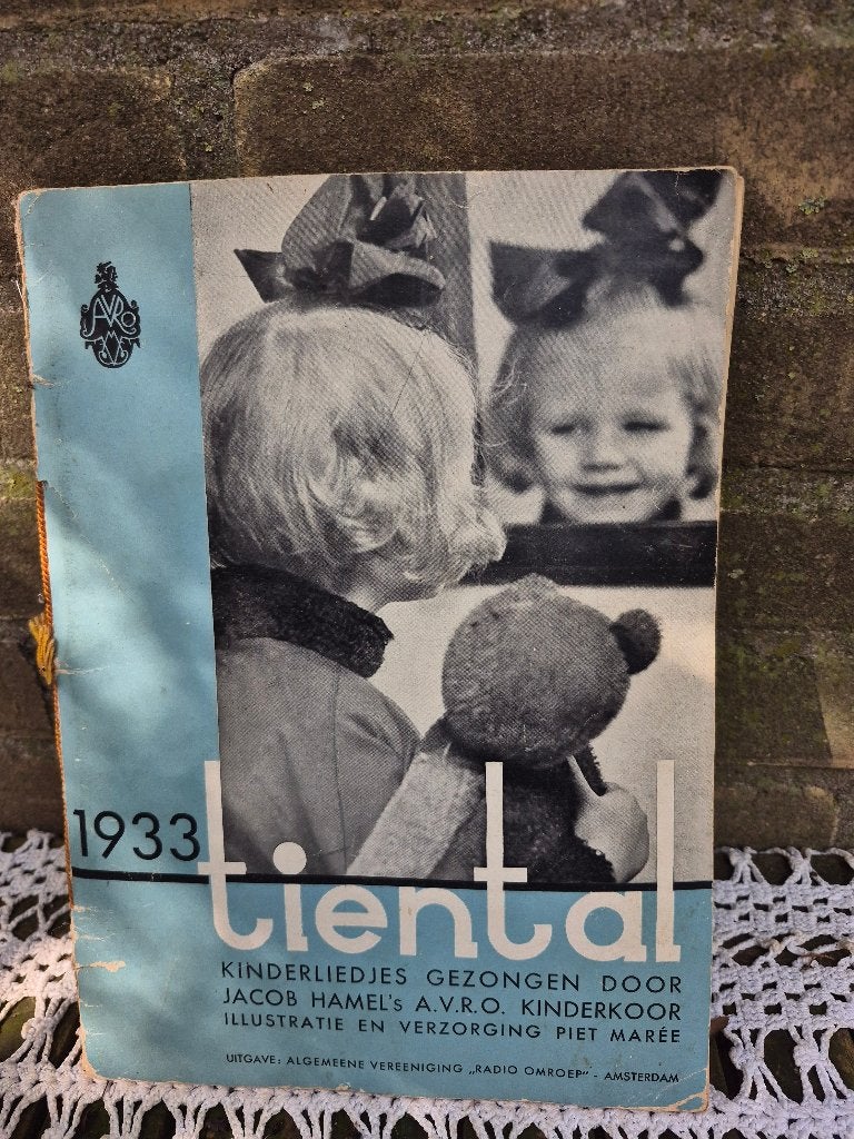 Tiental Kinderliedjes 1933 - AVRO Kinderkoor, Gelezen, Jacob Hamel's A.V.R.O. Kinderkoor, Ophalen of Verzenden, Algemeen