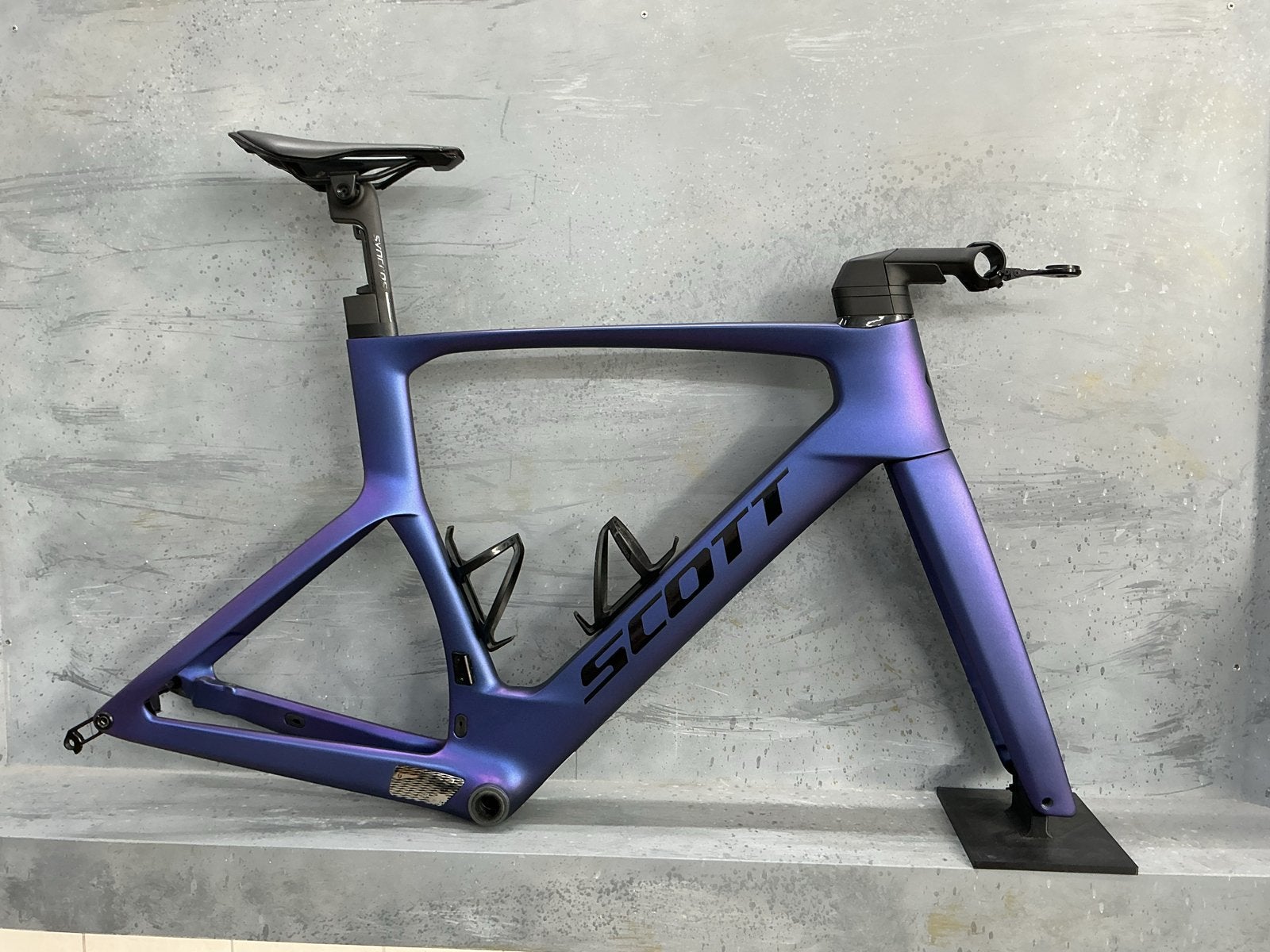 Scott Foil Frameset maat M - Carbon Racefiets Frame, Ophalen, Frame, Info@unlimitedcolors.nl, Zo goed als nieuw