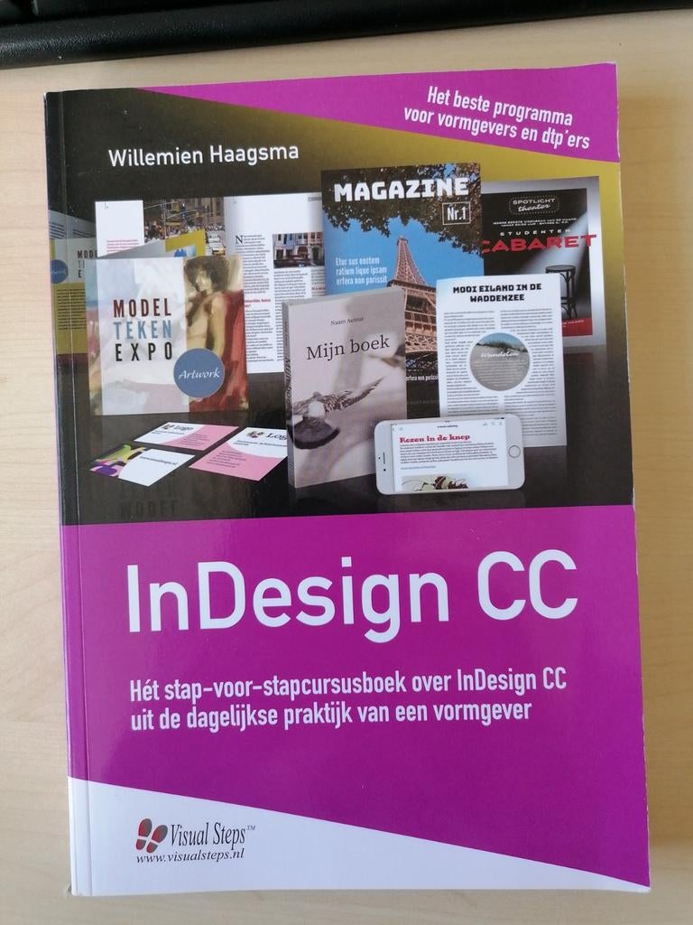 Willemien Haagsma - InDesign CC, Ophalen of Verzenden, Zo goed als nieuw, Willemien Haagsma, Internet of Webdesign