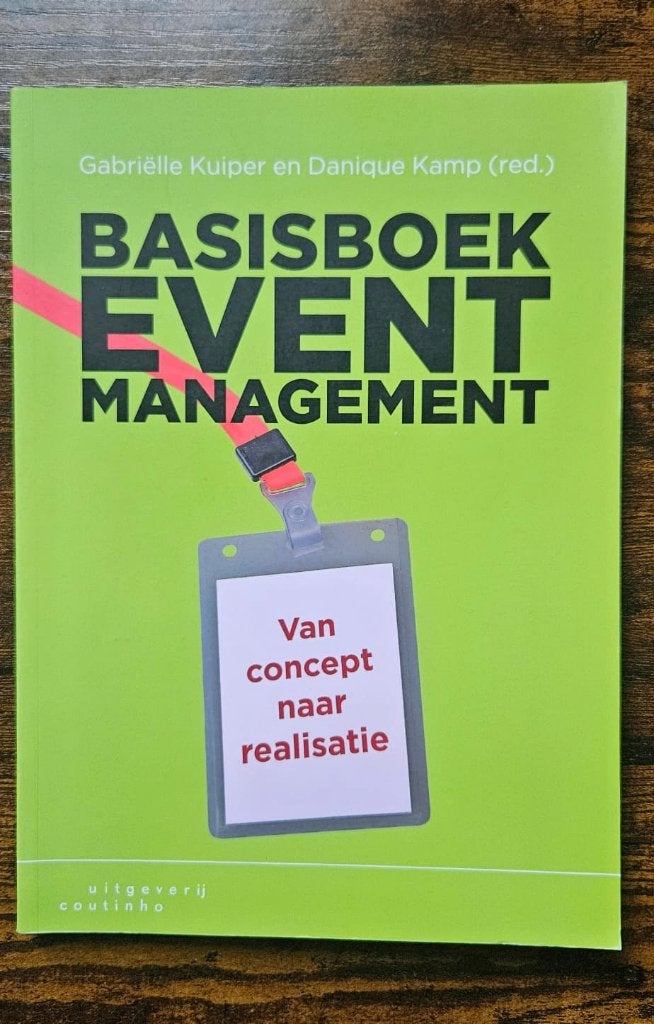 Basisboek Event Management - Van concept naar realisatie, Boeken, Gabriëlle Kuiper en Danique Kamp, Zo goed als nieuw, Alpha, HBO