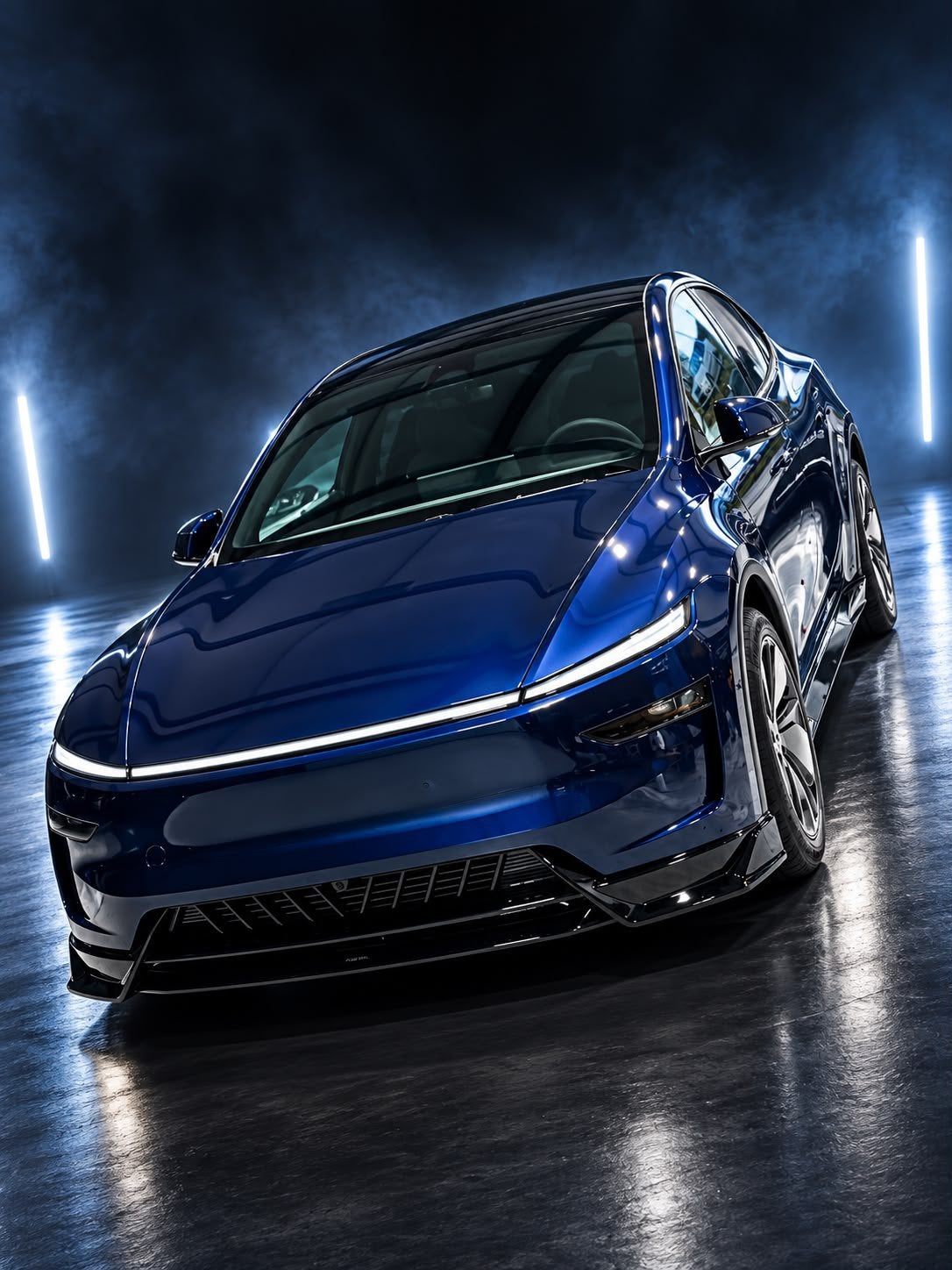 Tesla Model Y Spoilers, zonnescherm Juniper 2025+ /t-customs, Ophalen of Verzenden