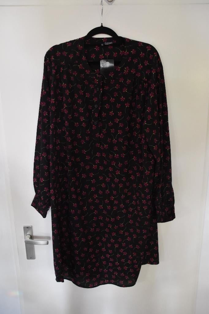 leuk nieuw zwart bloemenjurkje maat 48 Norah, Kleding | Dames, Jurken, Zwart, Maat 46/48 (XL) of groter, Nieuw, Ophalen of Verzenden