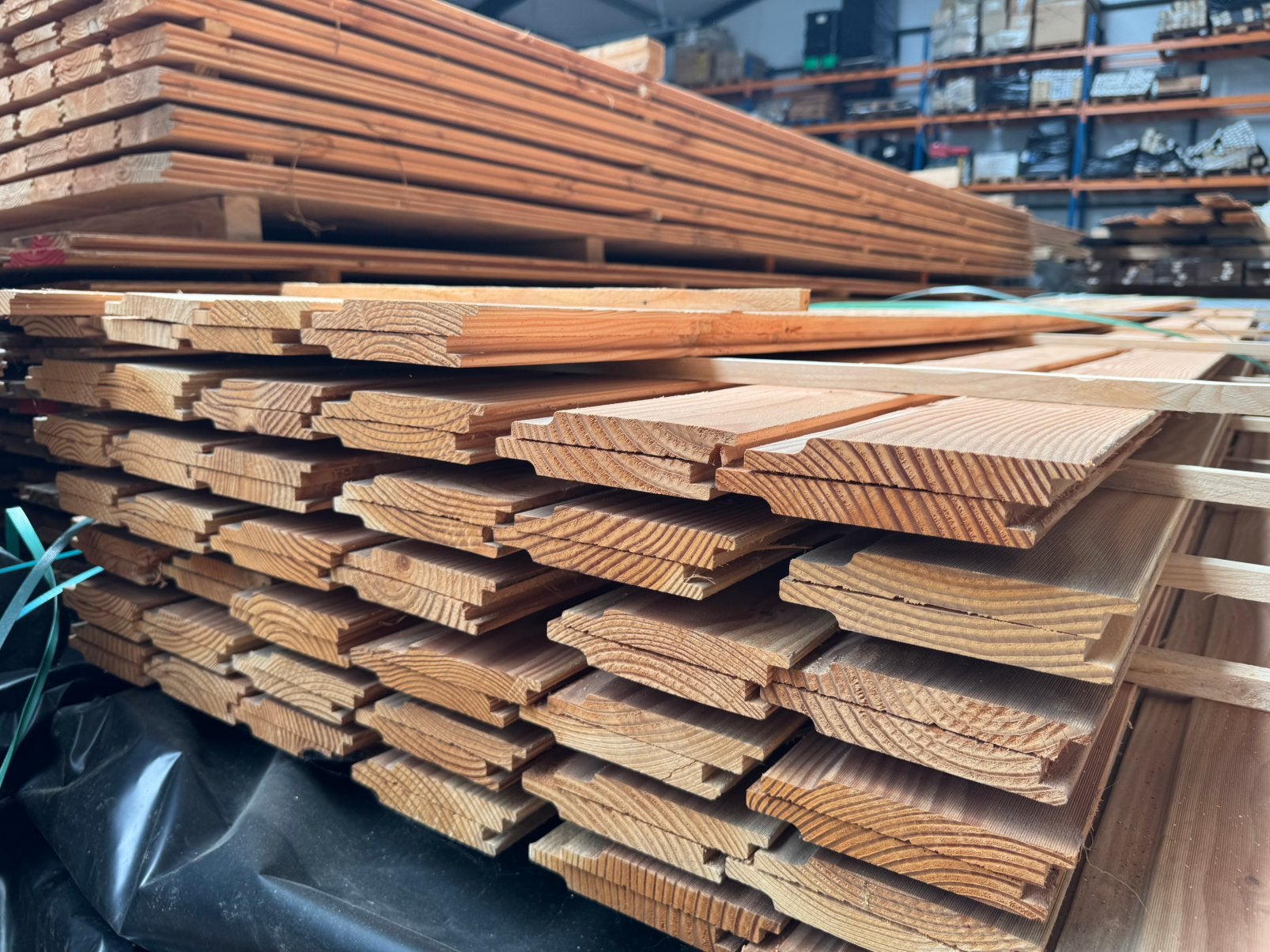 Douglas channelsiding | 145x18 mm | Tuinhout Outlet, Doe-het-zelf en Verbouw, Minder dan 25 mm, Nieuw, Ophalen of Verzenden, Plank