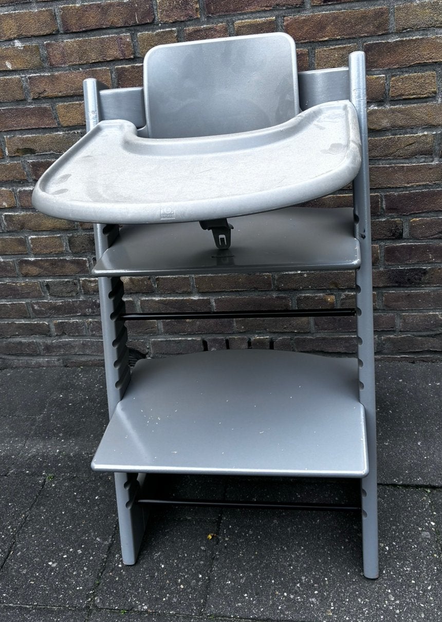 Tripptrapp stoel met babyset, Ophalen, Gebruikt, Meegroeistoel